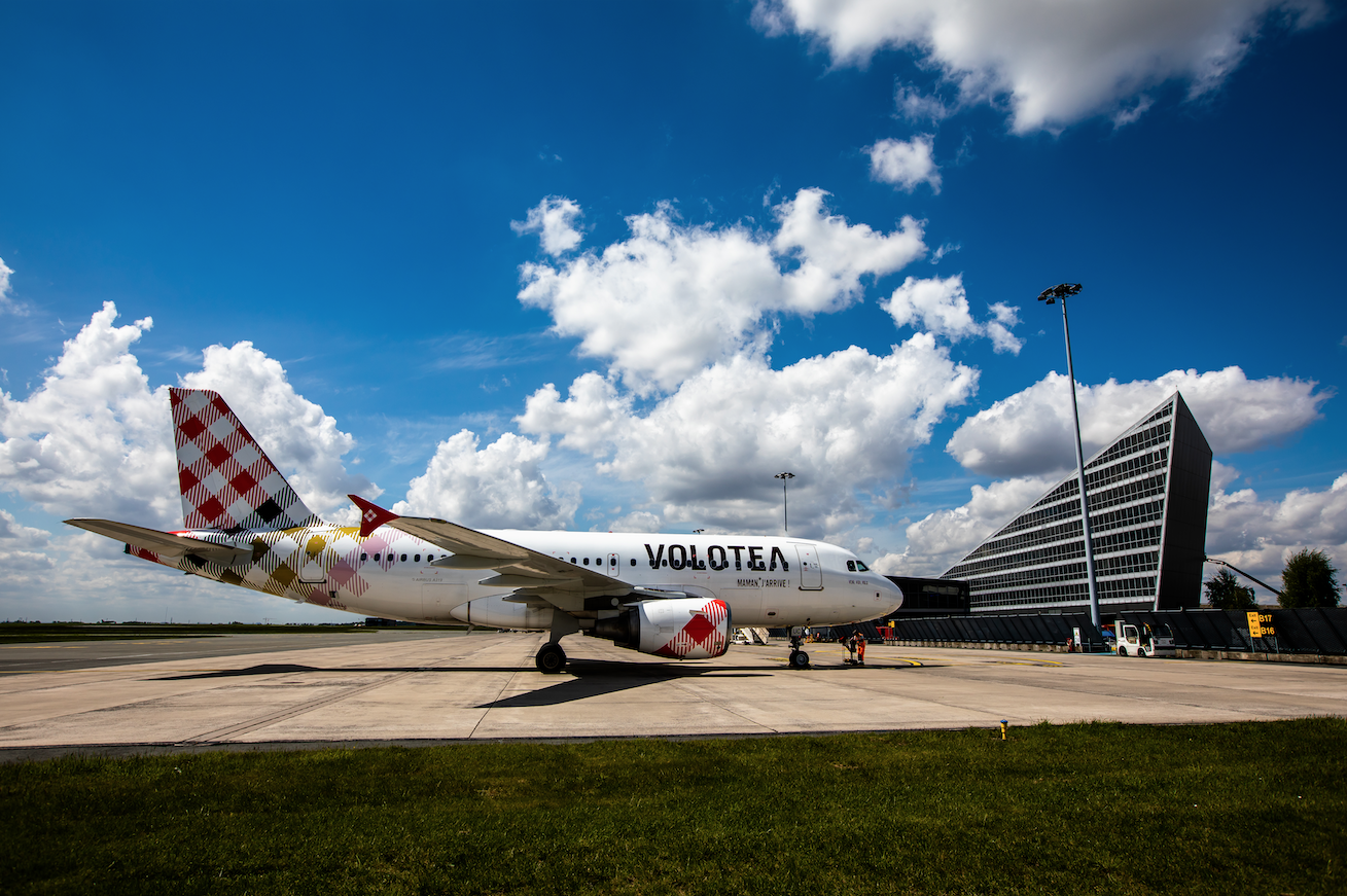 L'aéroport Lille-Lesquin accueillera la 7e base opérationnelle française de la compagnie Volotéa. Crédit : Aeroport de Lille/B.Juif